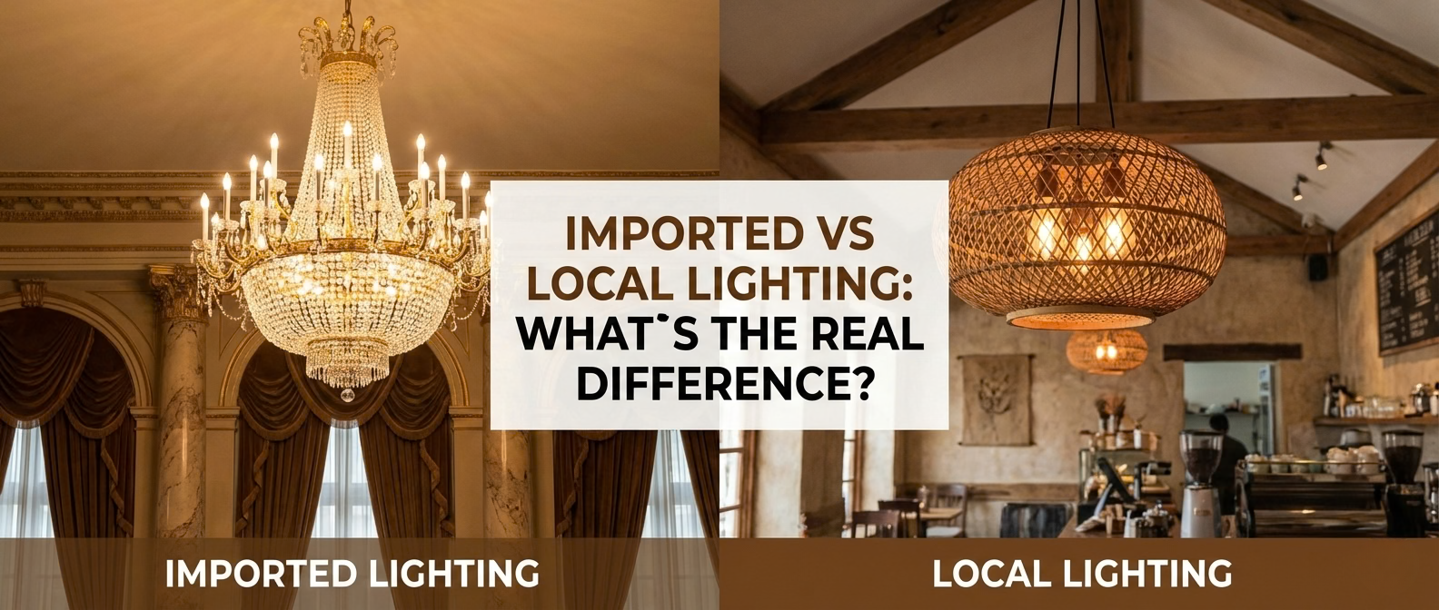  Imported Lighting vs Local Lighting: What’s the Real Difference?